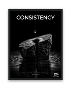 Consistency – 30×40 cm – Zwart