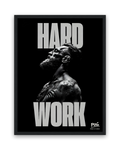 Hard Work – 30×40 cm – Zwart