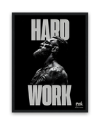 Hard Work – 30×40 cm – Zwart