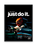 Just Do It – 30×40 cm – Zwart