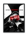 Money – 30×40 cm – Zwart