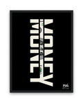 Money – 30×40 cm – Zwart