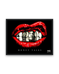 Money Talks – 30×40 cm – Zwart