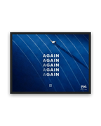 Again – 30×40 cm – Zwart