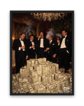 Vier de winst – 30×40 cm – Zwart