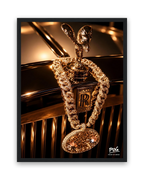 Verdiende luxe – 30×40 cm – Zwart