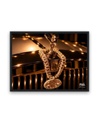 Verdiende luxe – 30×40 cm – Zwart