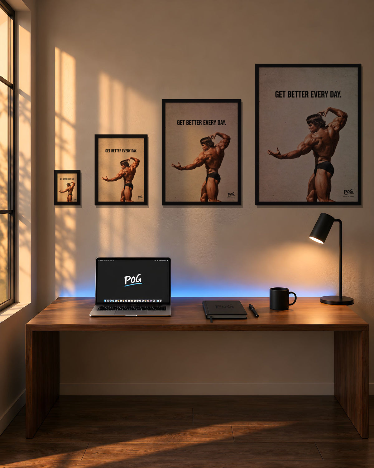 Get Better Every Day – Zwart – alle formaten