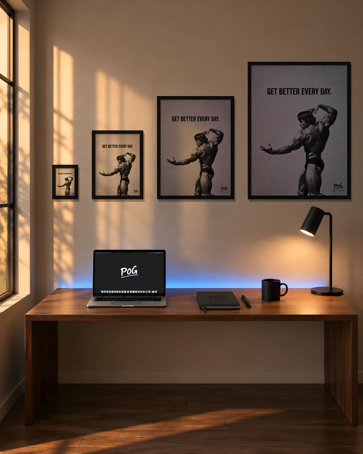 Get Better Every Day – Zwart – alle formaten