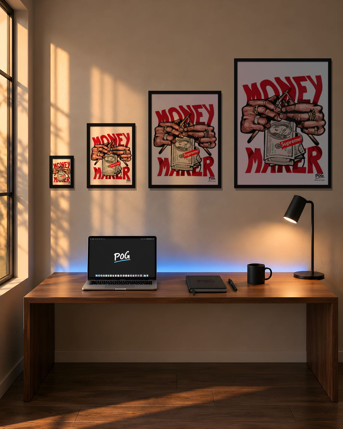 Money Maker – Zwart – alle formaten
