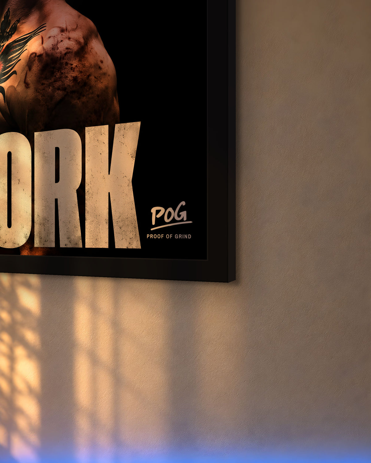 Hard Work – Zwart – detail
