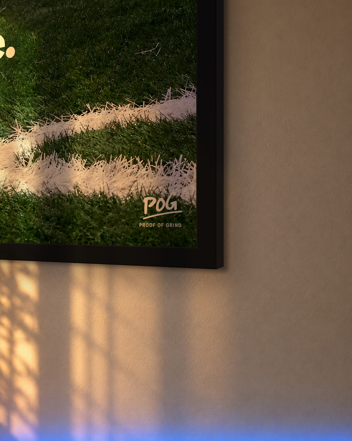 Football Is Life – Zwart – detail