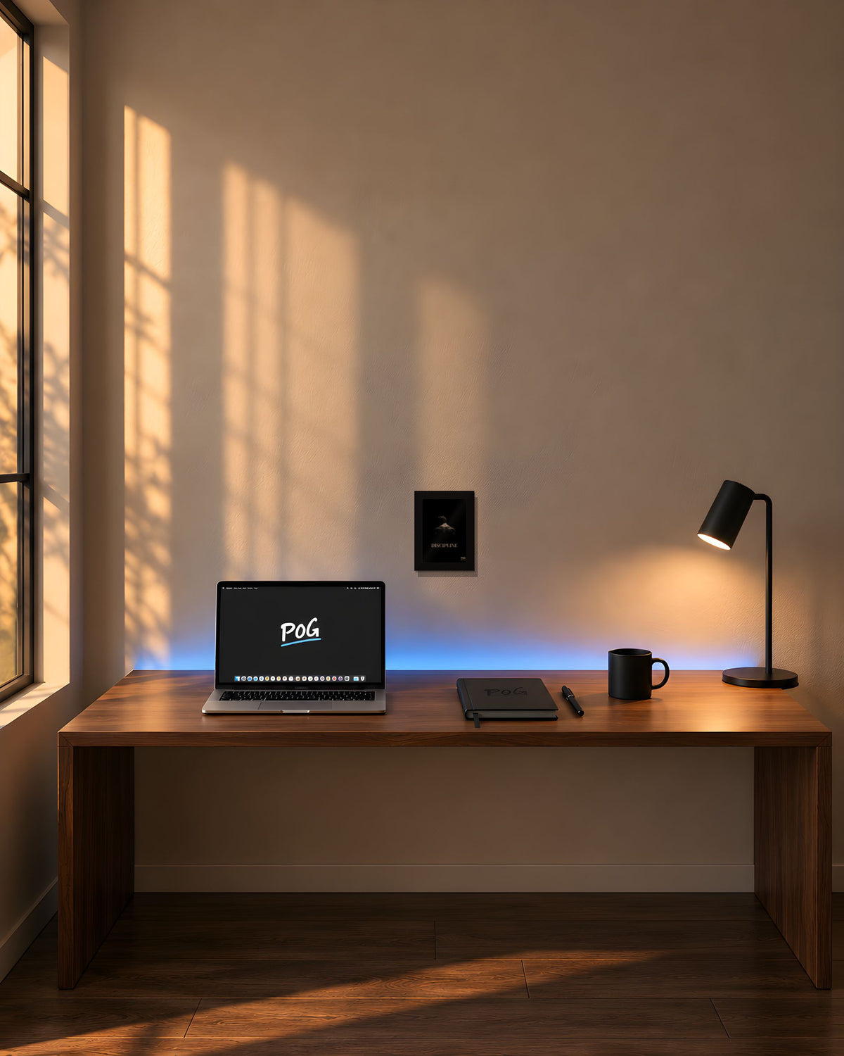 Discipline – 15×20 cm – Zwart – in de kamer