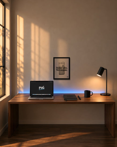 Vertaal het geld – 30×40 cm – Zwart – in de kamer