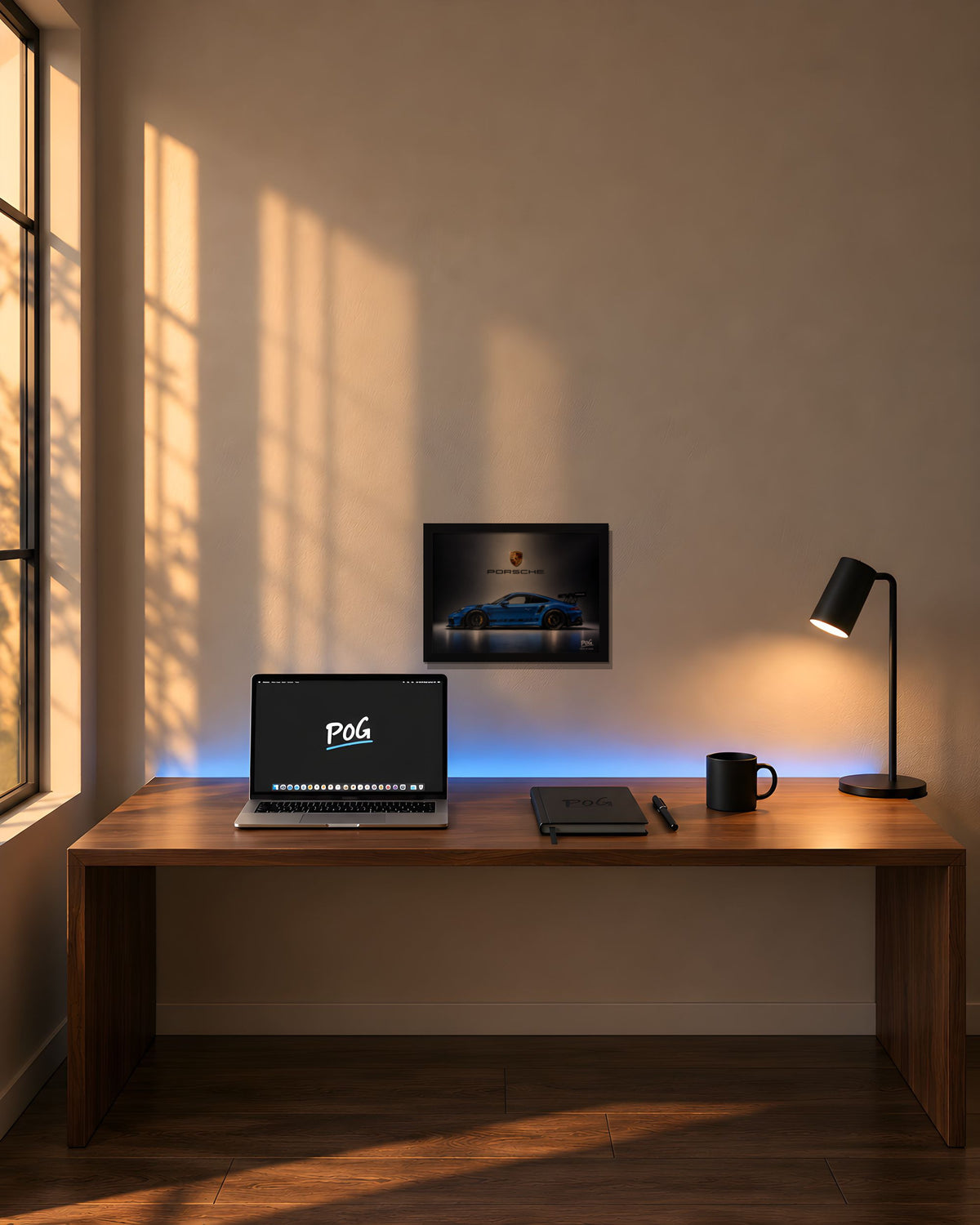 Gebouwd om te winnen – 30×40 cm – Zwart – in de kamer
