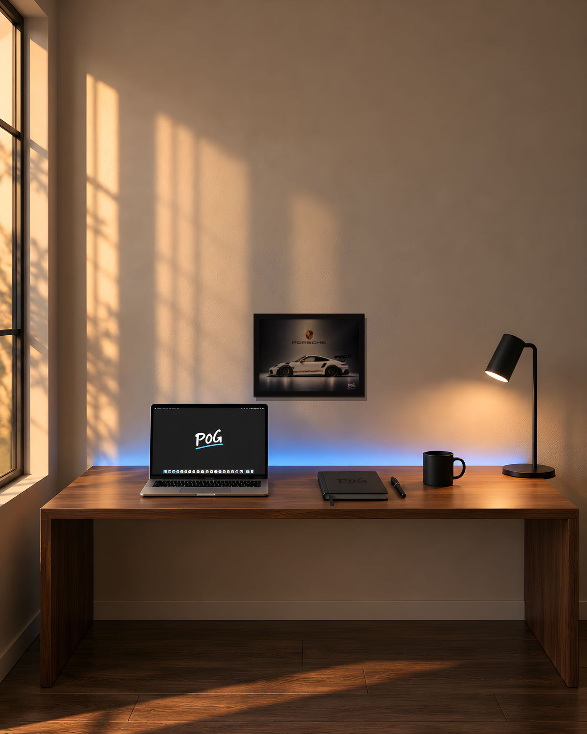 Gebouwd om te winnen – 30×40 cm – Zwart – in de kamer