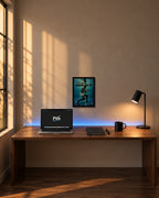 Work For It – 30×40 cm – Zwart – in de kamer